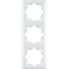 Abdeckrahmen 3‑fach Maranello ultraweiß