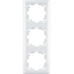 Abdeckrahmen 3‑fach Maranello ultraweiß