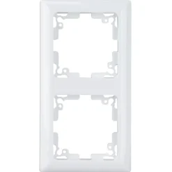 Abdeckrahmen 2‑fach Maranello ultraweiß