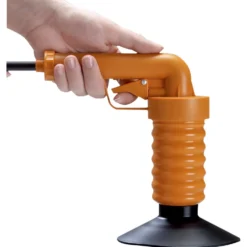 Abflussreiniger „Drain Buster“ mit integrierter Pumpe und zwei Aufsätzen B-Ware