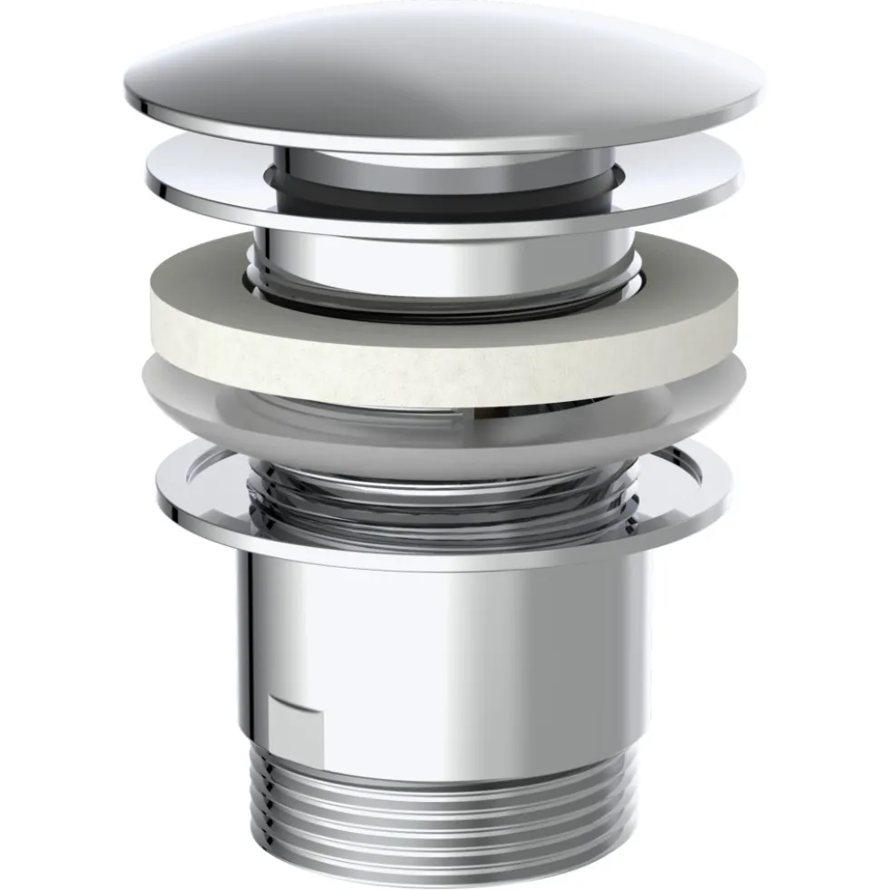 Ablaufventil ALVA 1-1/4"x65mm verchromt