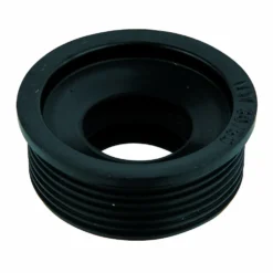 Ablaufverbinder kurz 50x30mm Gummi Gewindenippel