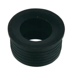 Ablaufverbinder lang 50x40mm Gummi Gewindenippel