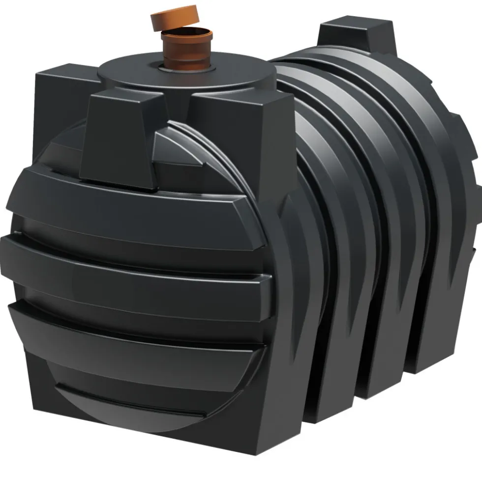 Abwassertank 3000 Liter, Erdeinbau, nahtlos gefertigt