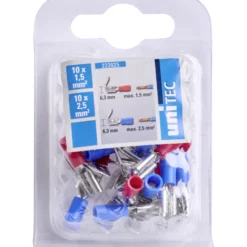 Abzweigflachstecker Set 1,5 / 2,5 mm² 20 Stück