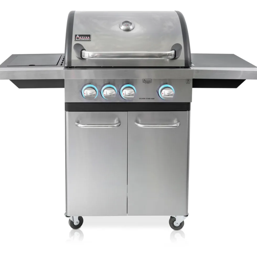 ACTIVA Gasgrillwagen Silver Star 400