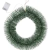 Adventskranz Ø 40 cm batteriebetrieben aus Kunststoff mit LEDs und Timer