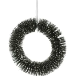 Adventskranz Ø 40 cm batteriebetrieben aus Kunststoff mit LEDs und Timer