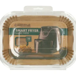 Airfryer-Backpapier 22 x 14 x 4,5 cm, 50 Stück