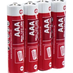 Alkaline-Batterien 4 Stück LR 03 AAA