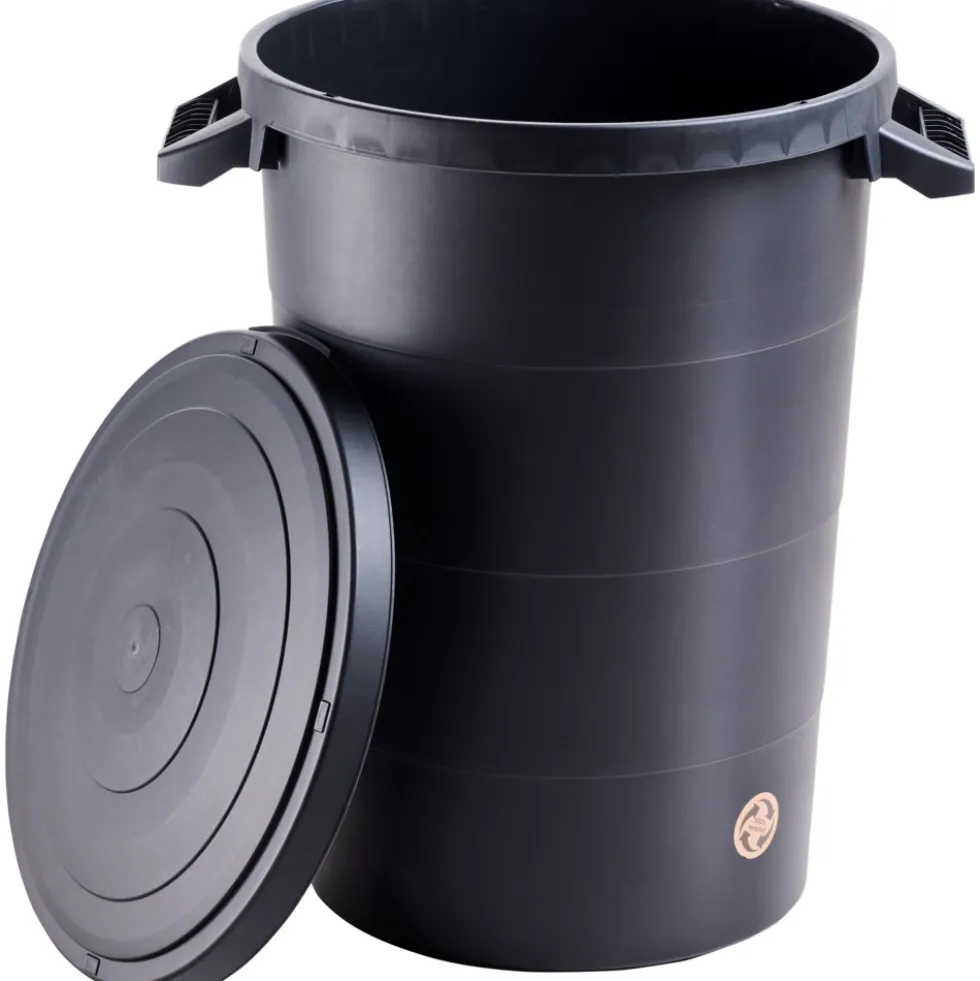 Allzwecktonne Smooth 80 Liter anthrazit