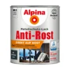 Alpina Metallschutzlack Anthrazitgrau matt 750 ml RAL 7016