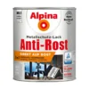 Alpina Metallschutzlack Silber glanz 750 ml RAL 9006