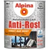Alpina Metallschutz-Lack Silber 750 ml RAL 9006 Hammerschlag