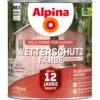 Alpina Wetterschutzfarbe Kirschblütenrosa 2,5 Liter halbdeckend