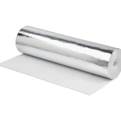 Alukaschierte Polystyrol Heizkörper-Reflexionsfolie 0,5x5m selbstklebend
