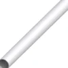 Alu Rundrohr 10x1 mm, 2 m silbereloxiert
