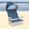 Alu-Strandstuhl Deluxe 78 x 64,5 x 77 cm