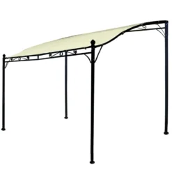Anbaupavillon "Mantova" 300 x 250 cm mit Stahlgestell
