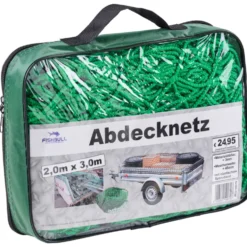 Anhängernetz 1,5 x 2,2 m in grün