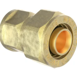 Anschlussverschraubung 20 x 2mm x 1/2"IG gerade Messing