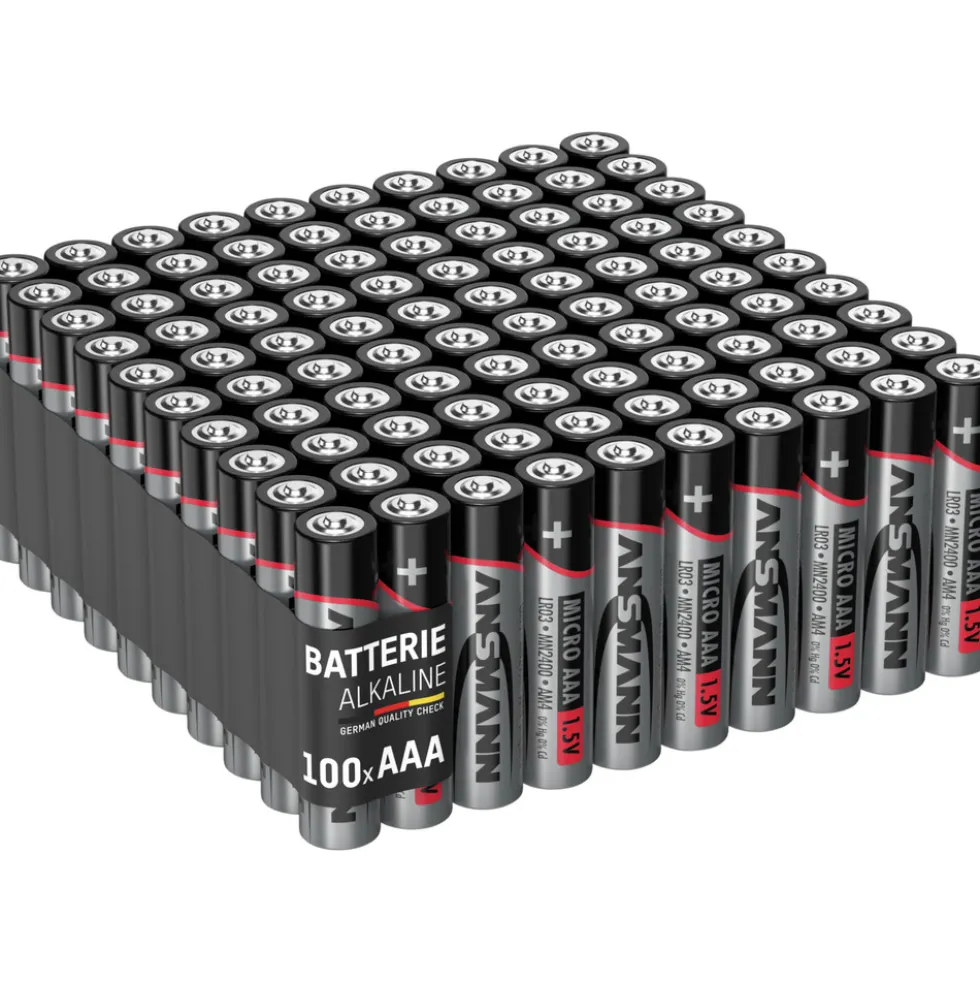 ANSMANN Alkaline Batterie Micro AAA / LR03 100er-Box