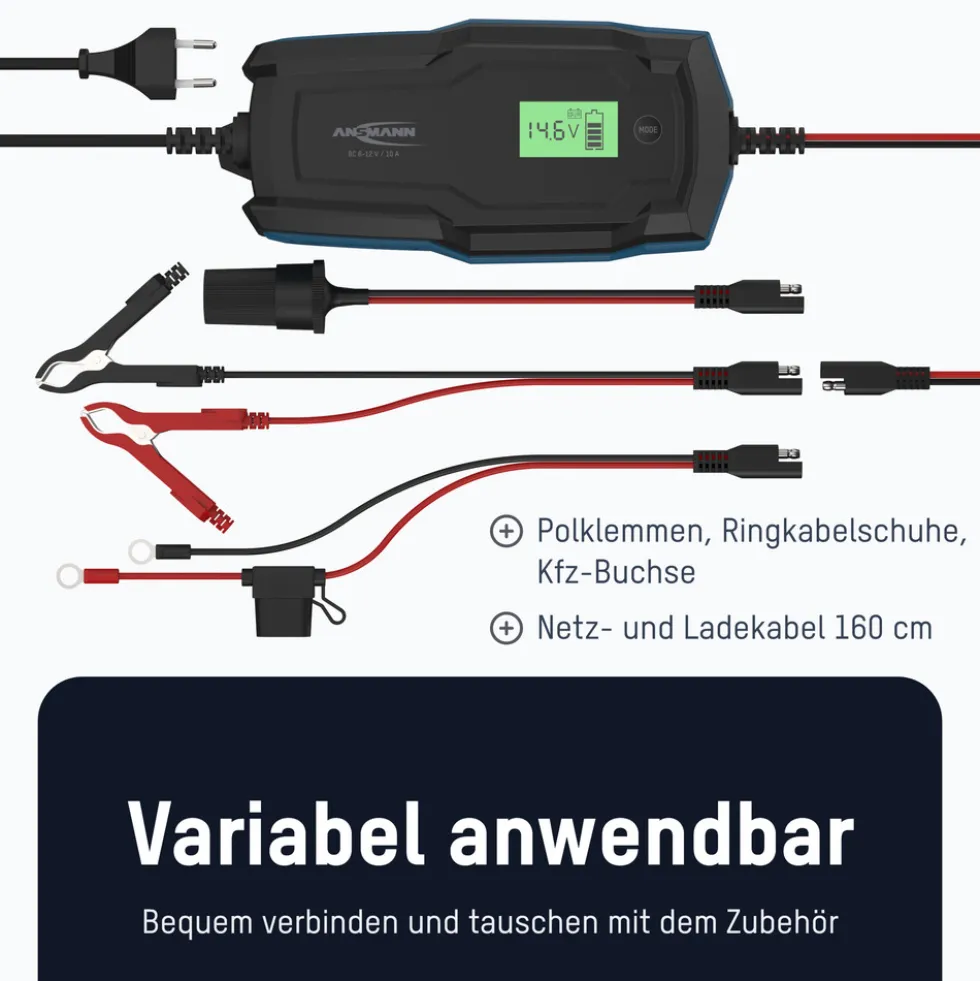 ANSMANN Ladegerät BC 6-12V /10A
