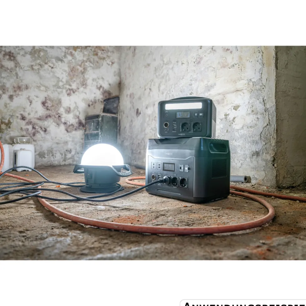 ANSMANN LED-Arbeitsleuchte Ball Light 360°