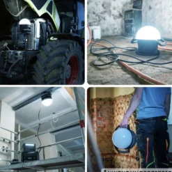 ANSMANN LED-Arbeitsleuchte Ball Light 360°