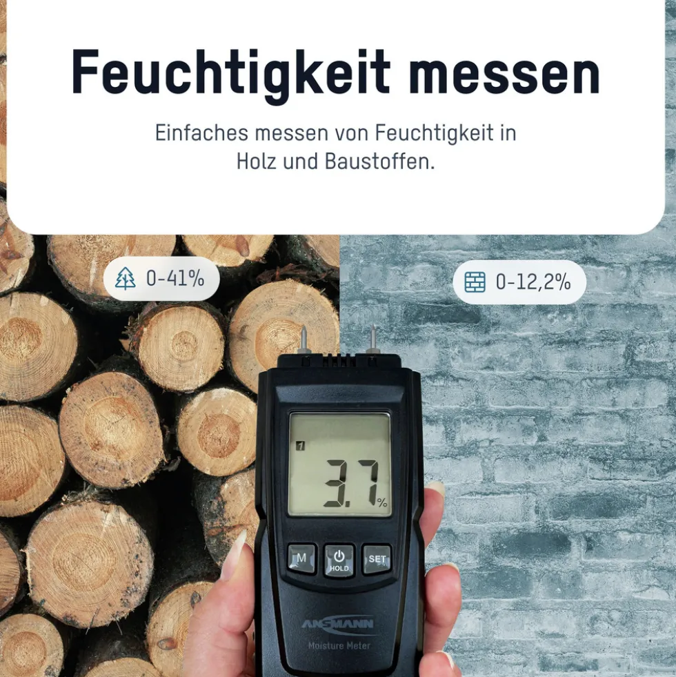 ANSMANN Materialfeuchtemessgerät