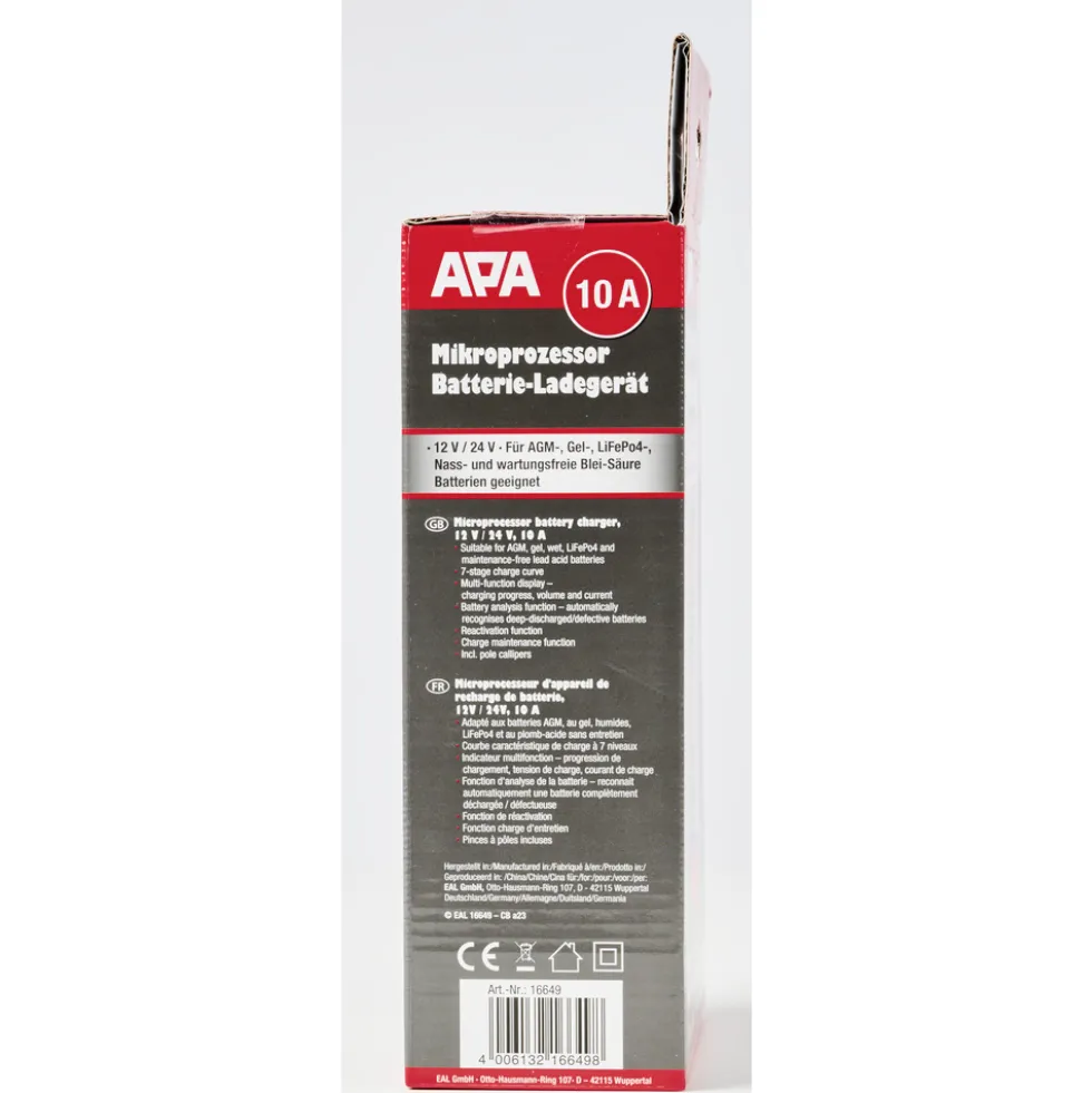 APA Batterieladegerät 7-stufig 12/24V 10A