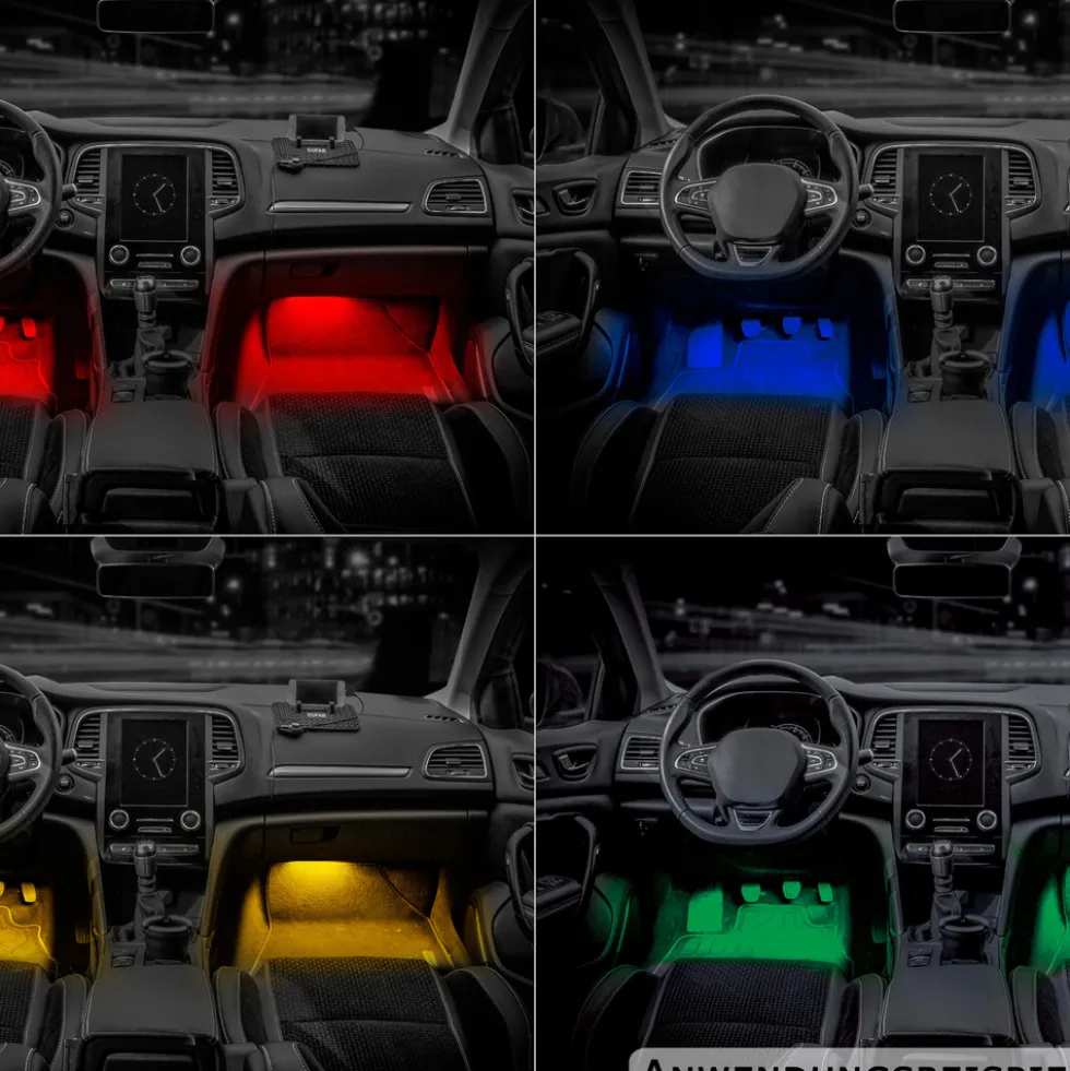 APA Kfz LED-Innenraumbeleuchtung Farbwechsel 12V