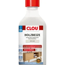 Aqua Clou® Holzbeize Weiß 250 ml