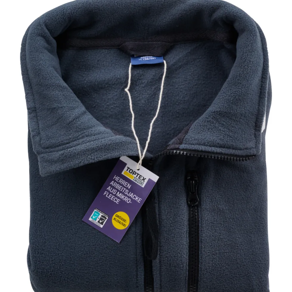Arbeitsjacke Fleece Herren M - XL, navy oder grau