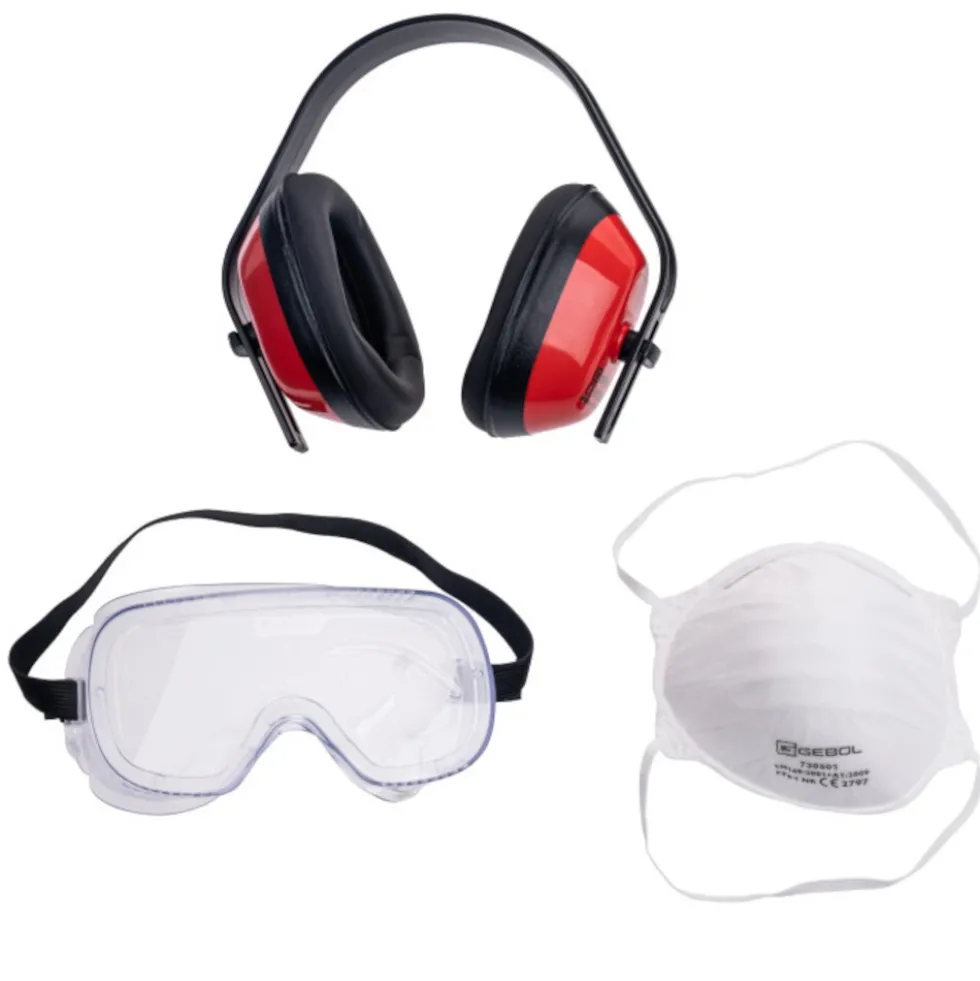Arbeitsschutz-Set Basic 3-teilig