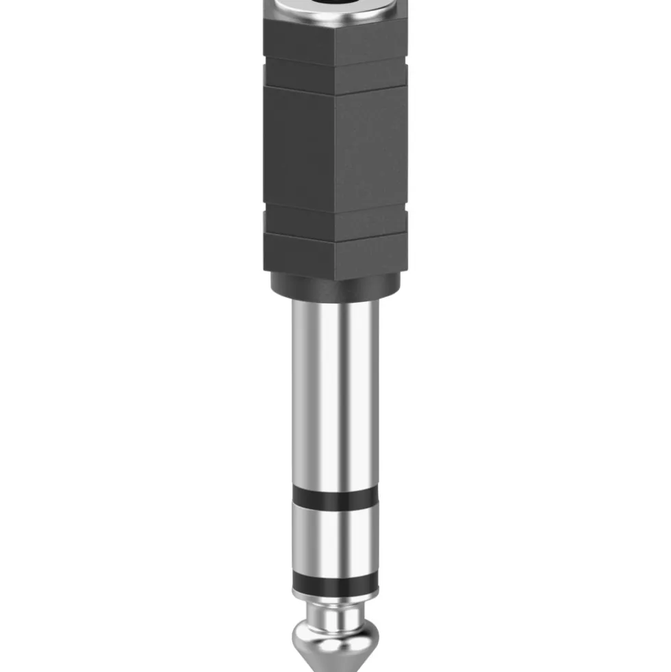 Audio-Adapter 3,5mm Klinken Kupplung - 6,3mm Klinken Stecker
