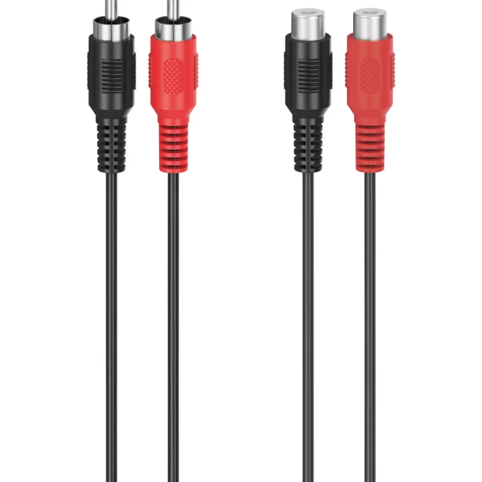 Audio-Verlängerungskabel 2x Cinch 5m