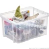 Aufbewahrungsbox 16 Liter, 40 x 30 x 20 cm, transparent