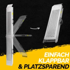 Auffahrrampe klappbar 2er-Set