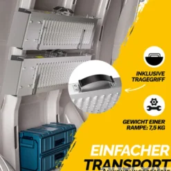 Auffahrrampe klappbar 2er-Set