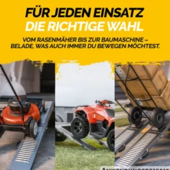Auffahrrampe klappbar 2er-Set