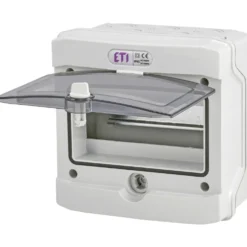 Aufputz-Kleinverteiler 1x8 Module IP65 in Grau