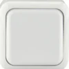 Aufputz Taster Standard weiß, IP20
