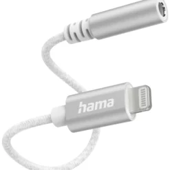 Aux-Adapter Lightning zu 3,5-mm Klinke-Buchse, weiß