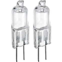 Avalux Halogen Stiftsockellampen 2 Stück 20 Watt mit G4 Sockel