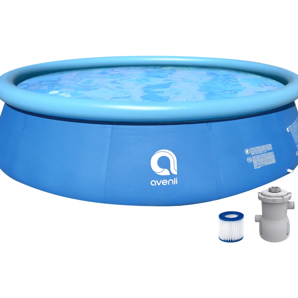 Avenli Prompt Set Pool mit Filterpumpe Ø 360 x 76 cm