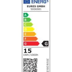 Backofenlampe klar in Tropfenform mit 15 W und E14 Sockel