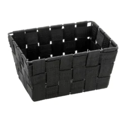 Badkorb Adria Mini, long Black aus Polypropylen