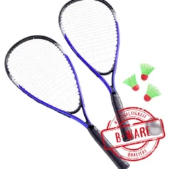Badminton-Set 7-teilig blau - B-Ware