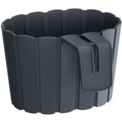 Balkontopf Boardee Hook Medium mit Halterung